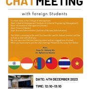 【Event】2023 Chat Meeting with Foreign Students